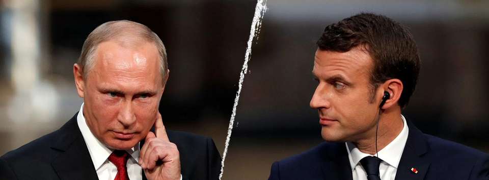 Poutine et Macron